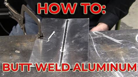 sheet metal butt welding